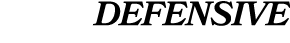 Defensive