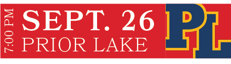 PRIOR LAKE,SEPT. 26,7:00 P