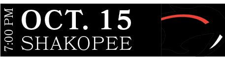 SHAKOPEE,OCT. 15,7:00 P