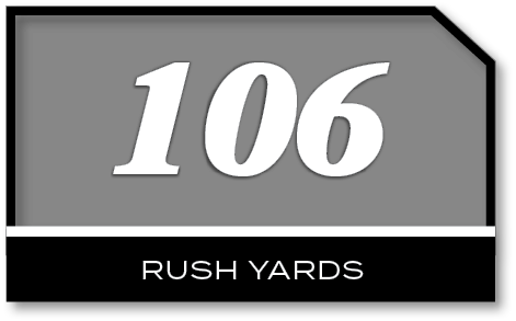 106,RUSH YARD