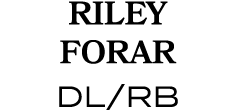 RILEY FORAR DL/RB