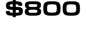 $800