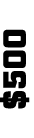 $500