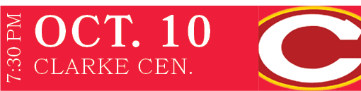 CLARKE CEN.,OCT. 10,7:30 P