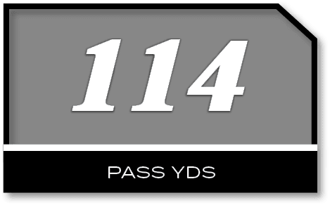 114,PASS YD