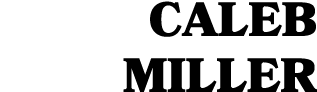 Caleb Miller