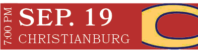 CHRISTIANBURG,SEP. 19,7:00 P