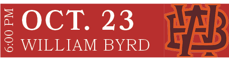William Byrd,OCT. 23,6:00 P