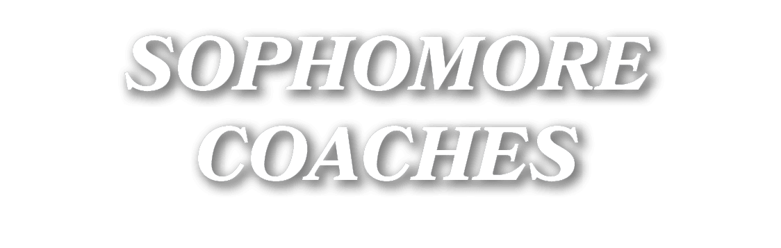 SOPHOMORE COACHES
