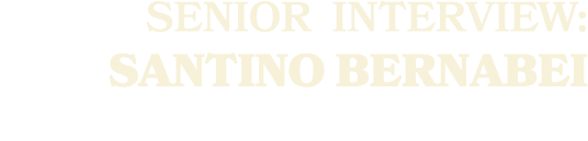 SENIOR Interview: Santino Bernabei