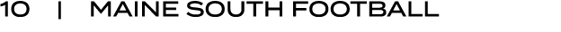 10 | MAINE SOUTH FOOTBALL