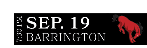 BARRINGTON,SEP. 19,7:30 P