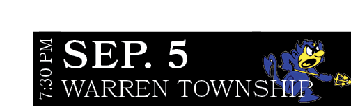 Warren Township,SEP. 5,7:30 P