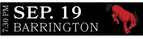 BARRINGTON,SEP. 19,7:30 P