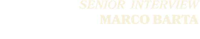 SENIOR Interview Marco Barta