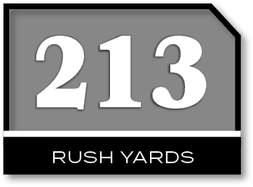 213,RUSH YARD