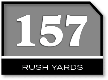 157,RUSH YARD