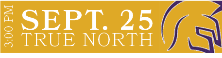 TRUE NORTH,SEPT. 25,3:00 P