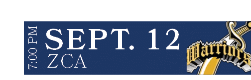 ZCA,SEPT. 12,7:00 P