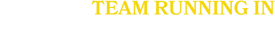 team running in