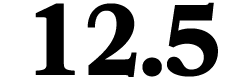 12.5