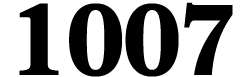 1007