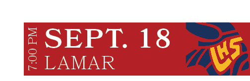 LAMAR,SEPT. 18,7:00 P
