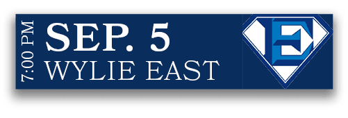 WYLIE EAST,SEP. 5,7:00 P