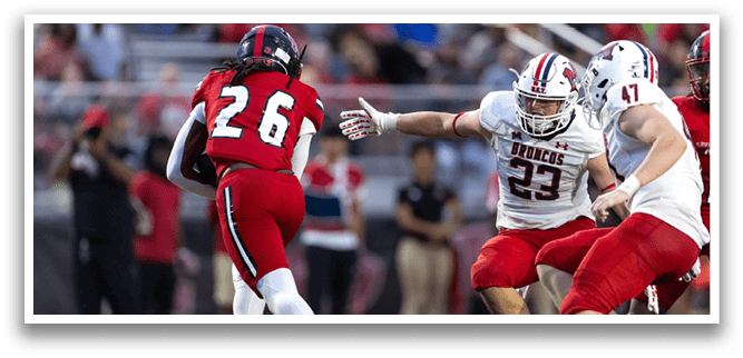 McKinney Boyd against North Garland on Friday, August 29, 2025 at Lovejoy High School. (Photo by Kevin Bartram/buzzphotos.com)