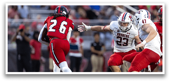 McKinney Boyd against North Garland on Friday, August 29, 2025 at Lovejoy High School. (Photo by Kevin Bartram/buzzphotos.com)
