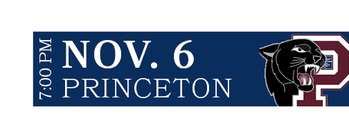 PRINCETON,NOV. 6,7:00 P