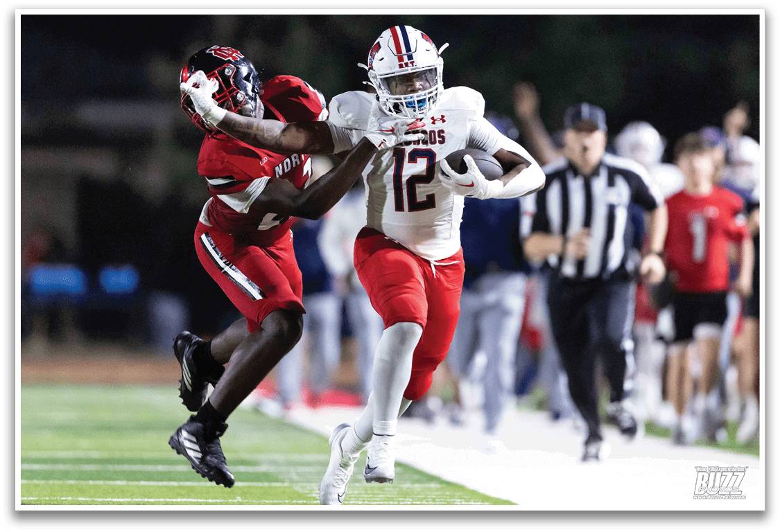 McKinney Boyd against North Garland on Friday, August 29, 2025 at Lovejoy High School. (Photo by Kevin Bartram/buzzphotos.com)