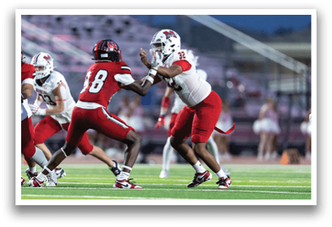 McKinney Boyd against North Garland on Friday, August 29, 2025 at Lovejoy High School. (Photo by Kevin Bartram/buzzphotos.com)