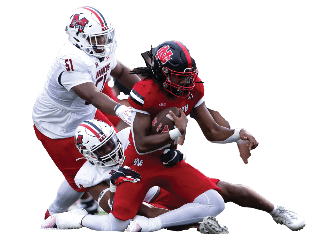 McKinney Boyd against North Garland on Friday, August 29, 2025 at Lovejoy High School. (Photo by Kevin Bartram/buzzphotos.com)