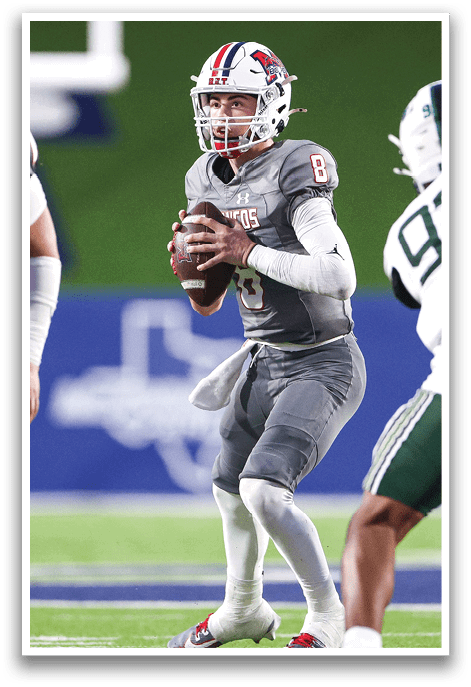 McKinney Boyd against Prosper High School on Friday, September 19, 2025 at McKinney ISD Stadium. Prosper won the game 68-31. (Photo by Kevin Bartram/buzzphotos.com)