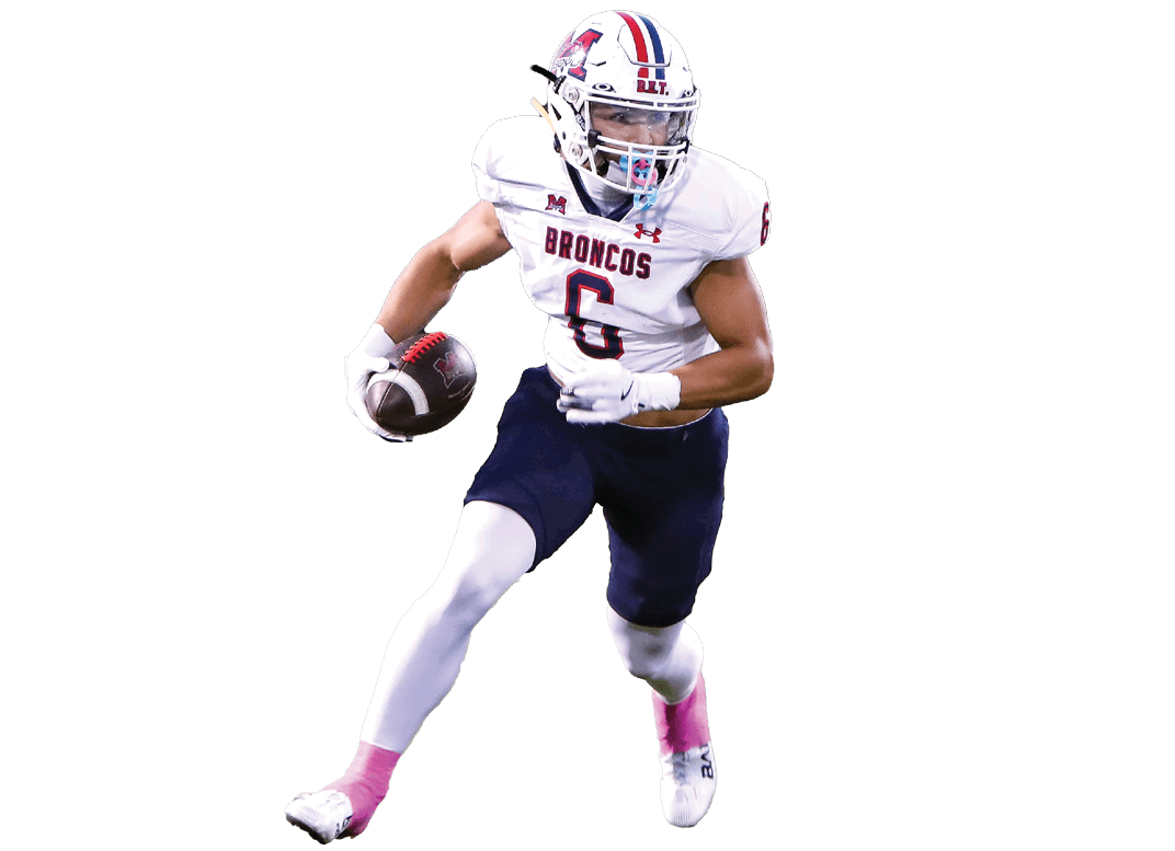 McKinney Boyd against Plano East on Friday, October 3, 2025 at Tom Kimbrough Stadium. Plano East won the game 27-22. (Photo by John Tyler/buzzphotos.com)