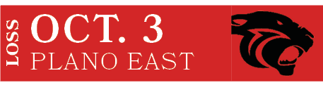 PLANO EAST,OCT. 3,LOS
