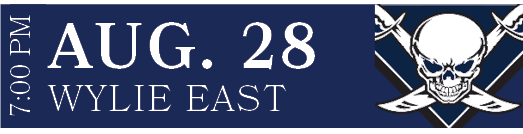 WYLIE EAST,AUG. 28,7:00 P