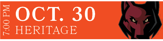HERITAGE,OCT. 30,7:00 P