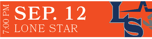 LONE STAR,SEP. 12,7:00 P
