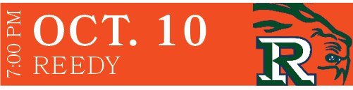 REEDY,OCT. 10,7:00 P