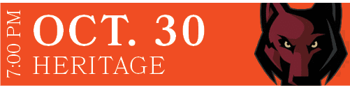 HERITAGE,OCT. 30,7:00 P