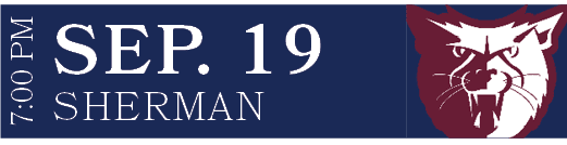 SHERMAN,SEP. 19,7:00 P