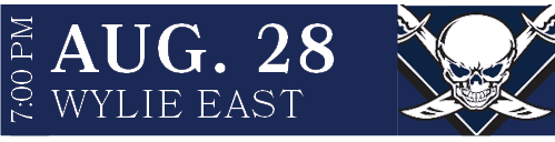 WYLIE EAST,AUG. 28,7:00 P