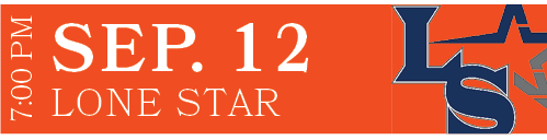 LONE STAR,SEP. 12,7:00 P