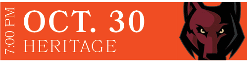 HERITAGE,OCT. 30,7:00 P