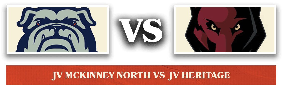 vs,JV McKinney North vs JV HERITAG