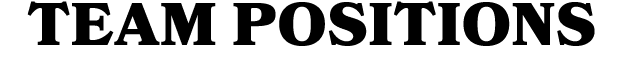 TEAM POSITIONS