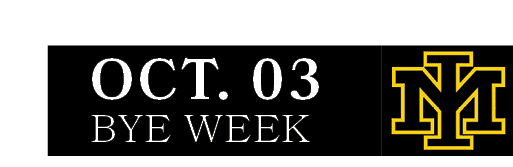 BYE WEEK,OCT. 03