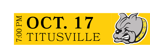 TITUSVILLE,OCT. 17,7:00 P